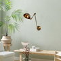 Opviq Sivani - MR-657 Aplique de Pared de Cobre Vintage